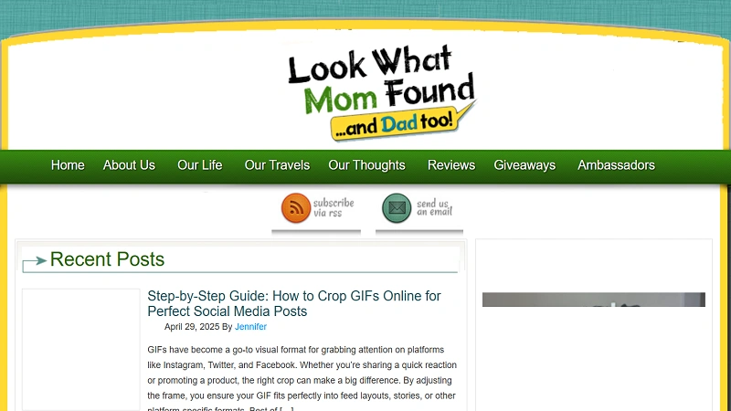 Review of lookwhatmomfound.com Giveaways, Features, Pros and Cons